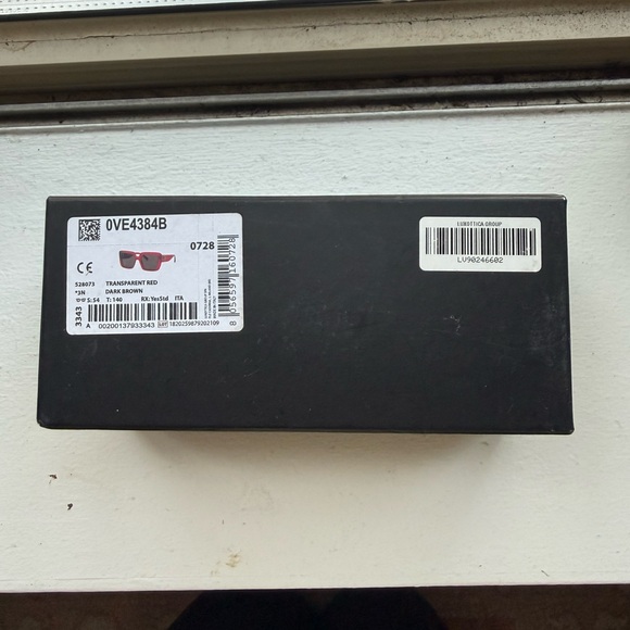 NEW Versace Red Designer Sunglasses - Picture 3 of 8